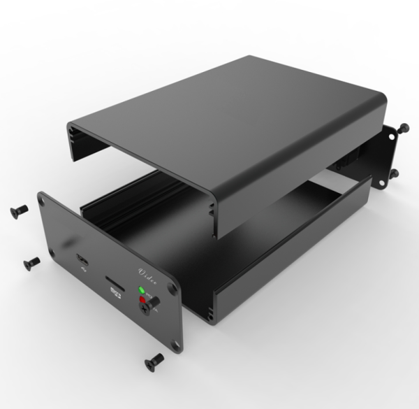 CNC Aluminum Front Panel for Electronic Devices